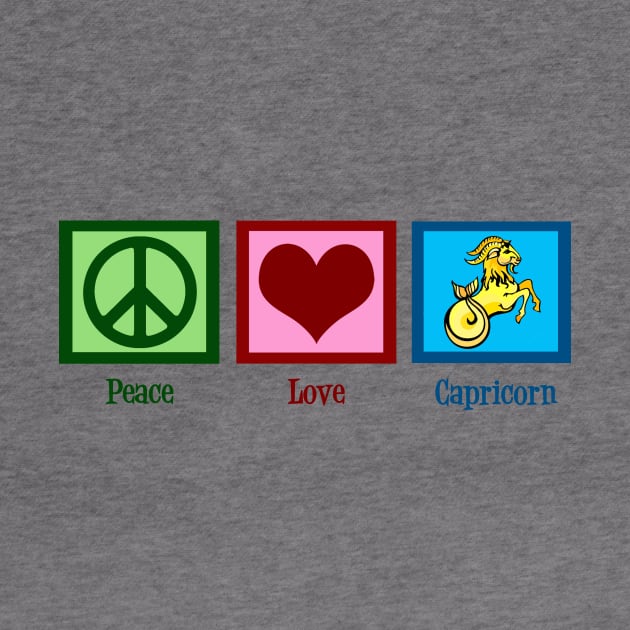 Peace Love Capricorns by epiclovedesigns